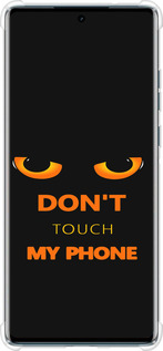 Силикон с усиленными углами чехол Don't touch the phone для Motorola Edge 50 Fusion - 4261sp-3748 изображение 