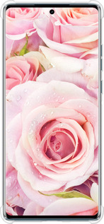 Силикон с усиленными углами чехол Розы для Motorola Edge 50 Fusion - 525sp-3748 изображение 