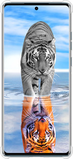 Силикон с усиленными углами чехол Тигр для Motorola Edge 50 Fusion - 6016sp-3748 изображение 