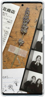 Силикон с усиленными углами чехол Aesthetic Scrapbook Collage для Motorola Edge 50 Fusion - 6773sp-3748 изображение 