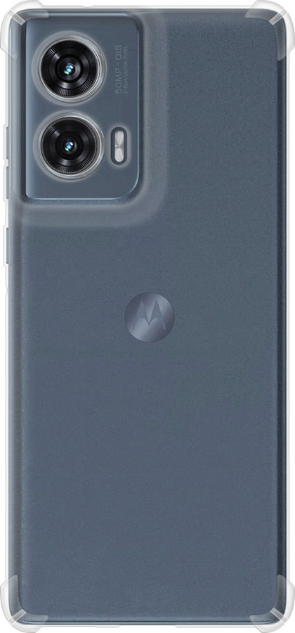 Силикон с усиленными углами чехол Прозрачный для Motorola Edge 50 Fusion - 5636sp-3748 изображение 