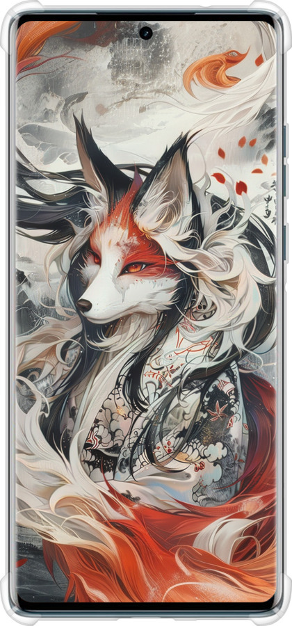 Силикон с усиленными углами чехол Дух кицунэ' для Motorola Edge 50 Fusion - 6107sp-3748 изображение 