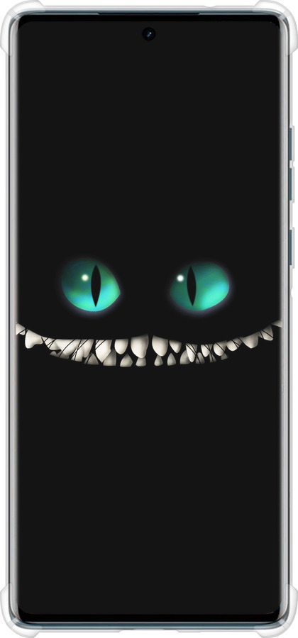 Силикон с усиленными углами чехол Чеширский кот для Motorola Edge 50 Fusion - 689sp-3748 изображение 