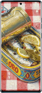 Силиконовый чехол Vintage Sardine Tin Phone для Motorola Edge 50 Fusion - 6772u-3748 изображение 