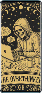 Силиконовый чехол The Overthinker для Motorola Edge 50 Fusion - 6774u-3748 изображение 