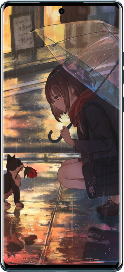 Силіконовий чехол Anime для Motorola Edge 50 Fusion - 6609u-3748 изображение 