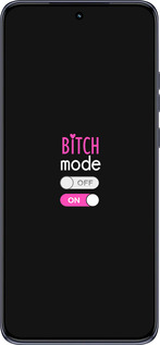 TPU чехол Bitch mode для Motorola Edge 50 Neo 5G - 4548b-3794 изображение 