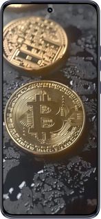 TPU чехол Вулканический Bitcoin для Motorola Edge 50 Neo 5G - 6092b-3794 изображение 