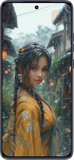 TPU чехол Anime-girl для Motorola Edge 50 Neo 5G - 6133b-3794 изображение 