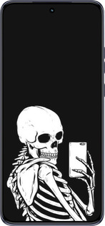 TPU чехол Скелет робить Selfie для Motorola Edge 50 Neo 5G - 6535b-3794 изображение 