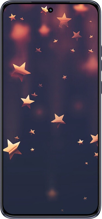 TPU чехол Падающие звезды для Motorola Edge 50 Neo 5G - 3974b-3794 изображение 
