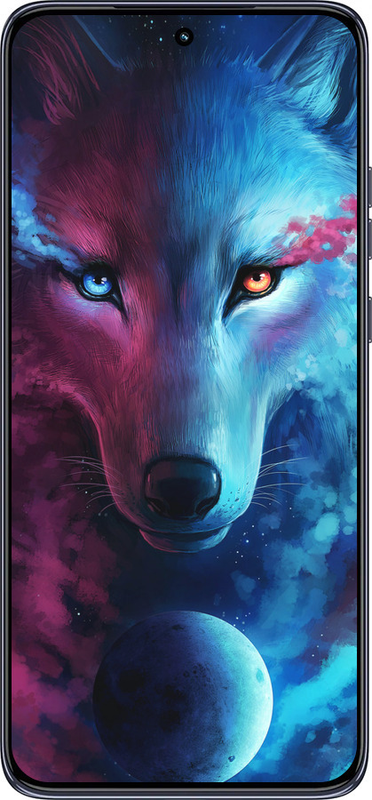 TPU чехол Арт-волк для Motorola Edge 50 Neo 5G - 3999b-3794 изображение 