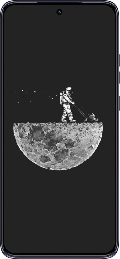 TPU чехол Moon in dark для Motorola Edge 50 Neo 5G - 4176b-3794 изображение 