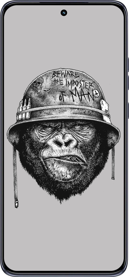 TPU чехол military monkey для Motorola Edge 50 Neo 5G - 4177b-3794 изображение 