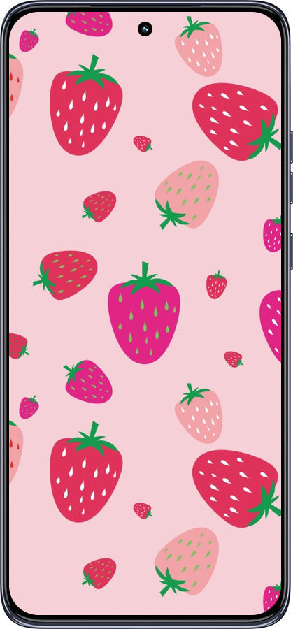 TPU чехол Клубнички для Motorola Edge 50 Neo 5G - 4332b-3794 изображение 