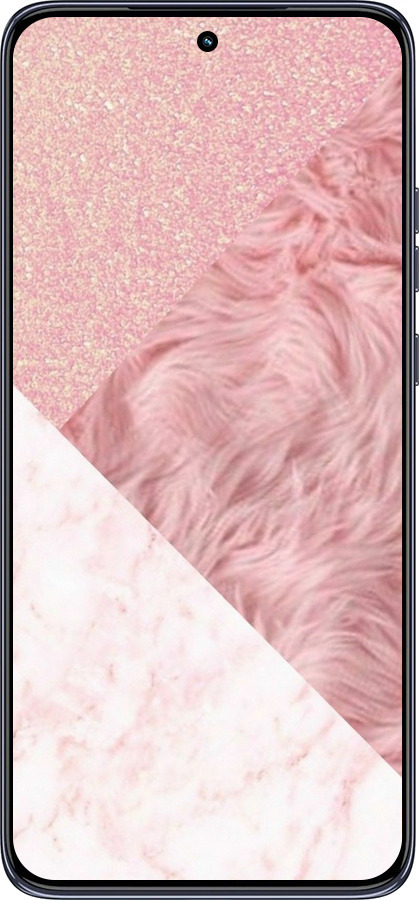 TPU чехол Розовые текстуры для Motorola Edge 50 Neo 5G - 4343b-3794 изображение 