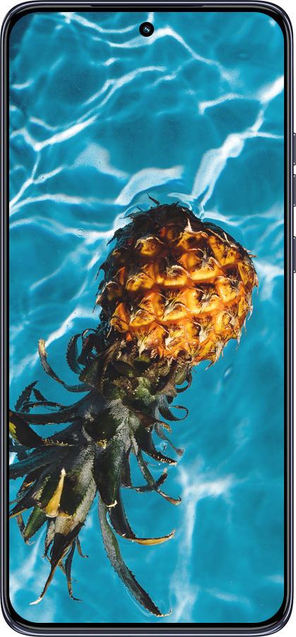 TPU чехол Ананас на воде для Motorola Edge 50 Neo 5G - 4384b-3794 изображение 