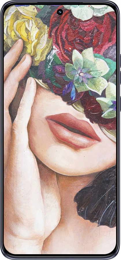TPU чехол Head Flower для Motorola Edge 50 Neo 5G - 4460b-3794 изображение 