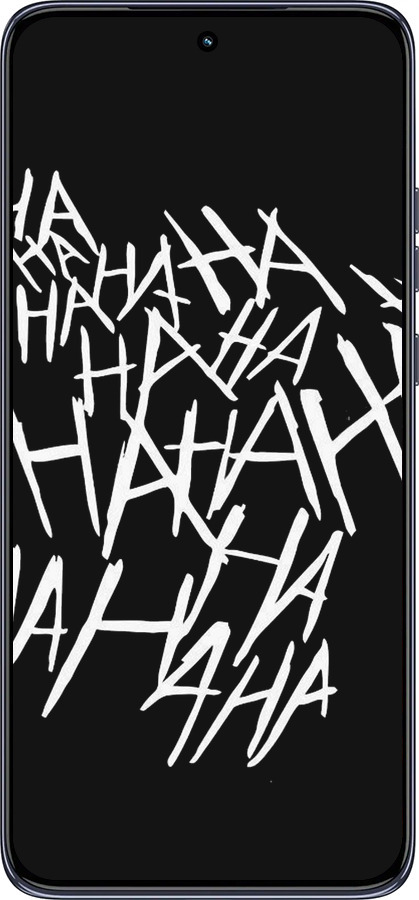 TPU чехол joker hahaha для Motorola Edge 50 Neo 5G - 4509b-3794 изображение 