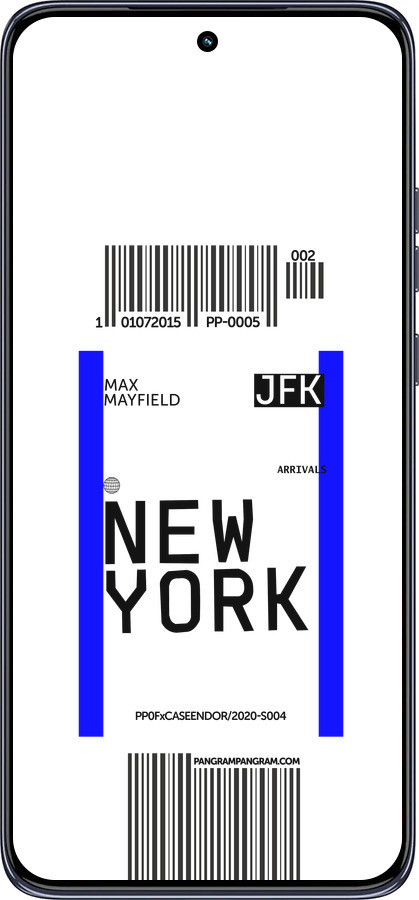 TPU чехол New York для Motorola Edge 50 Neo 5G - 4861b-3794 изображение 