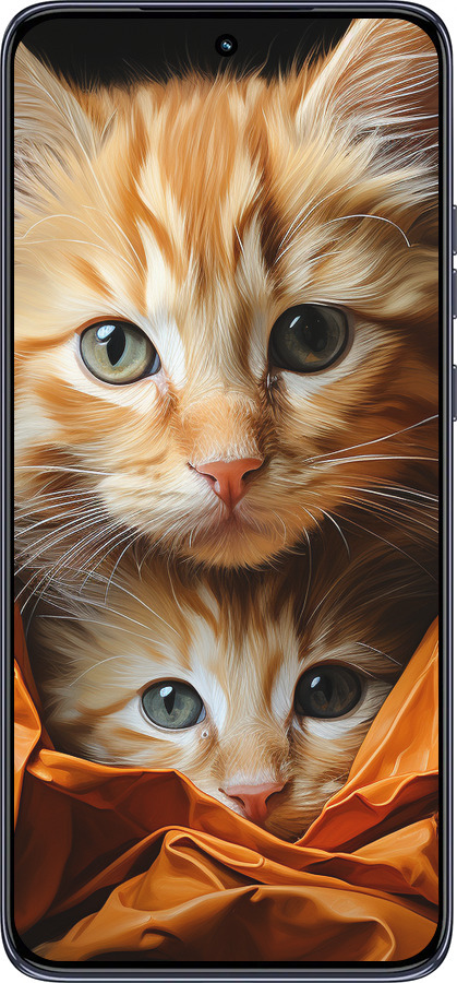 TPU чехол Котики 2 для Motorola Edge 50 Neo 5G - 5664b-3794 изображение 