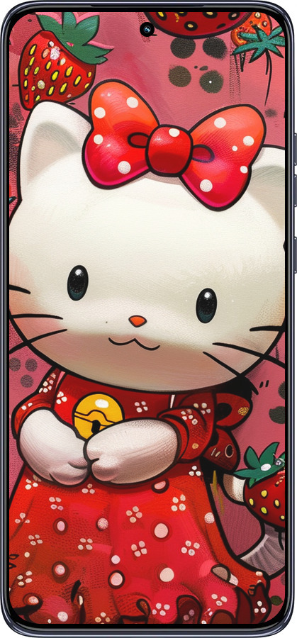 TPU чехол hello kitty1 для Motorola Edge 50 Neo 5G - 6036b-3794 изображение 