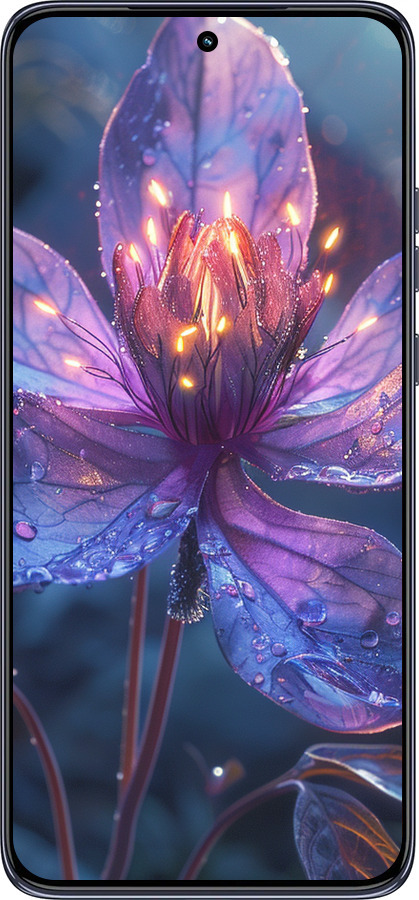 TPU чехол Магический цветок для Motorola Edge 50 Neo 5G - 6038b-3794 изображение 