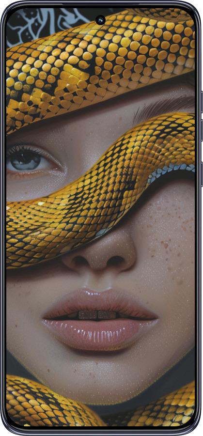 TPU чехол Объятия змеи для Motorola Edge 50 Neo 5G - 6081b-3794 изображение 