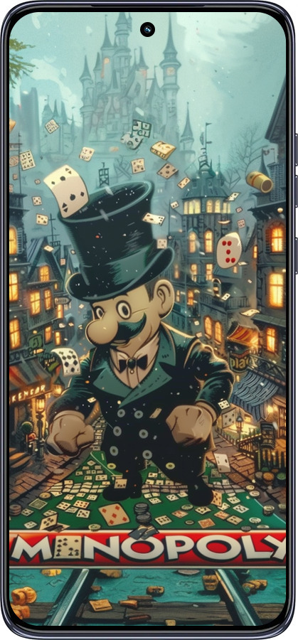 TPU чехол Казковий Monopoly для Motorola Edge 50 Neo 5G - 6086b-3794 изображение 
