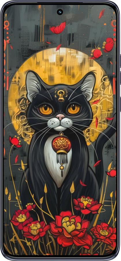 TPU чехол China Cat для Motorola Edge 50 Neo 5G - 6134b-3794 изображение 