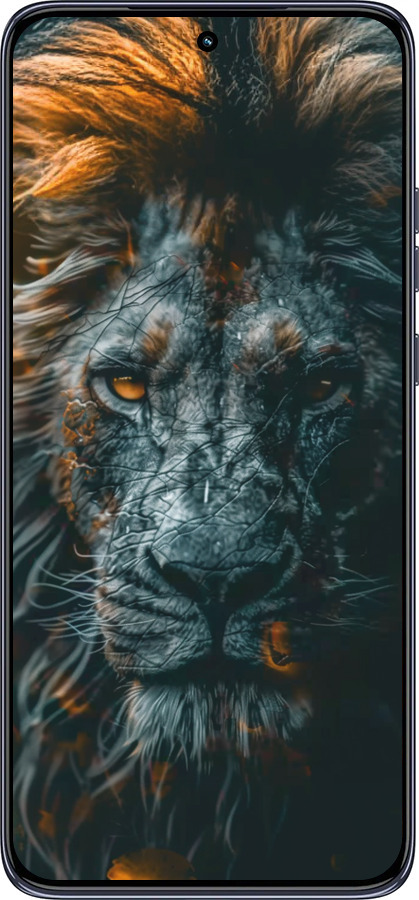 TPU чехол Лев в сумерках для Motorola Edge 50 Neo 5G - 6154b-3794 изображение 