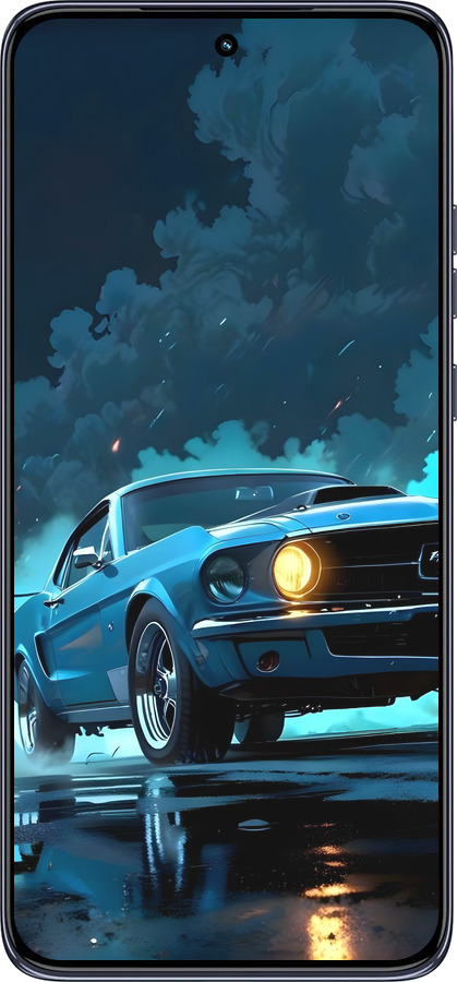 TPU чехол Форд мустанг для Motorola Edge 50 Neo 5G - 6374b-3794 изображение 