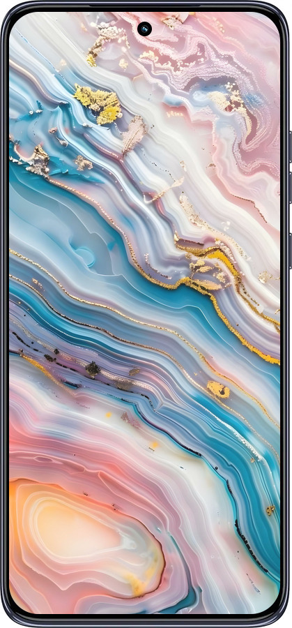 TPU чехол Мрамор красивый для Motorola Edge 50 Neo 5G - 6376b-3794 изображение 