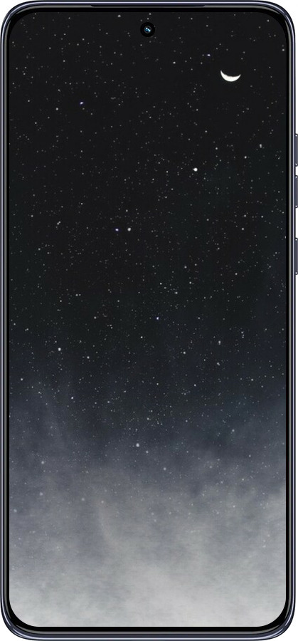 TPU чехол Сині хмари, Синій місяць для Motorola Edge 50 Neo 5G - 6396b-3794 изображение 