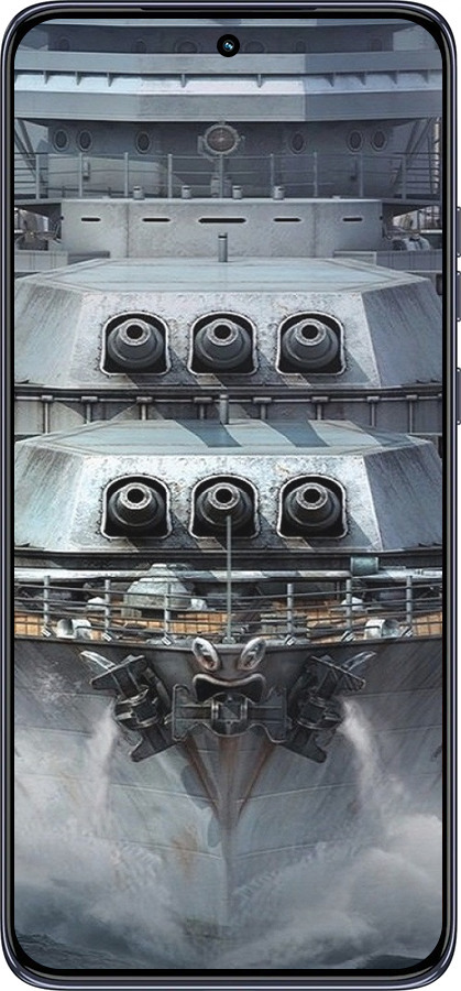 TPU чехол Лінкор, world of tanks, wargaming, військовий корабель для Motorola Edge 50 Neo 5G - 6453b-3794 изображение 