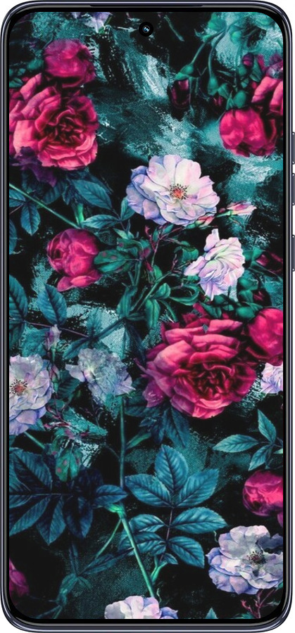 TPU чехол Сад и розы для Motorola Edge 50 Neo 5G - 6483b-3794 изображение 