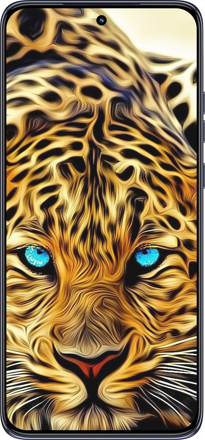 TPU чехол Леопард для Motorola Edge 50 Neo 5G - 6611b-3794 изображение 