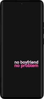 TPU чехол no boyfriend no problem для Motorola Edge 50 Pro 5G - 4549b-3710 изображение 