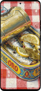 TPU чехол Vintage Sardine Tin Phone для Motorola Edge 50 Pro 5G - 6772b-3710 изображение 