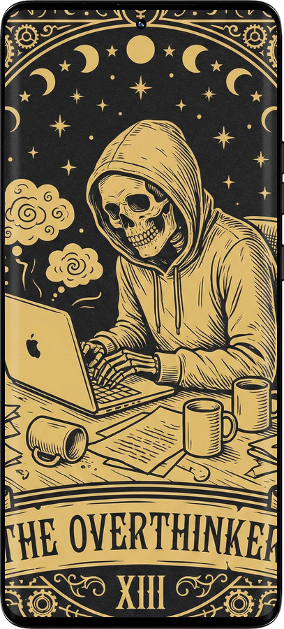 TPU чехол The Overthinker для Motorola Edge 50 Pro 5G - 6774b-3710 изображение 