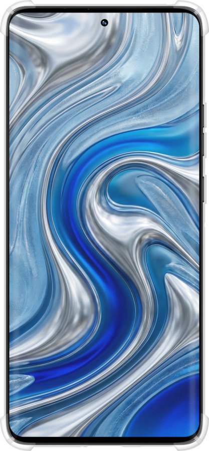 Силикон с усиленными углами чехол Liquid Chrome для Motorola Edge 50 Pro 5G - 6781sp-3710 изображение 