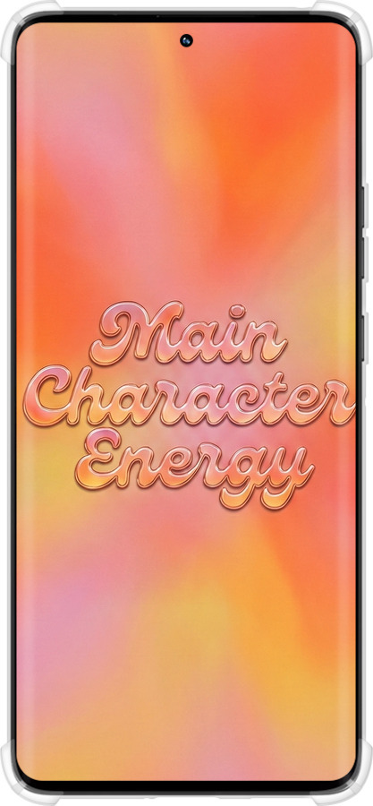 Силикон с усиленными углами чехол Aura Gradient Main Character Energy Aesthetic Y2K для Motorola Edge 50 Pro 5G - 6783sp-3710 изображение 