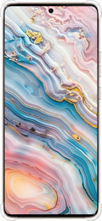 Силикон с усиленными углами чехол Мрамор красивый для Motorola Moto X50 Ultra - 6376sp-3866 изображение 
