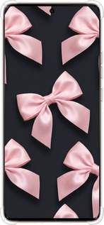 Силикон с усиленными углами чехол Coquette Ribbons Dark Coquette для Motorola Moto X50 Ultra - 6767sp-3866 изображение 