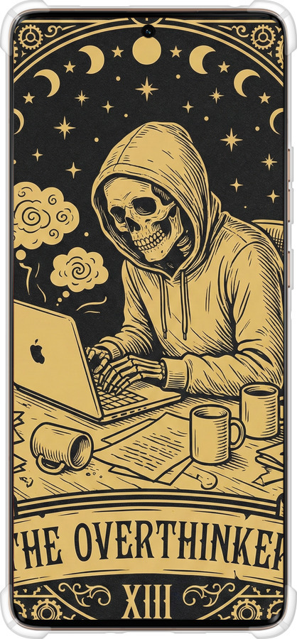 Силіконовий протиударний с посиленими кутами чехол The Overthinker для Motorola Moto X50 Ultra - 6774sp-3866 изображение 