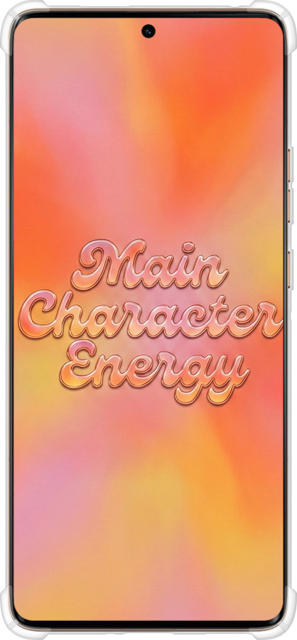 Силіконовий протиударний с посиленими кутами чехол Aura Gradient Main Character Energy Aesthetic Y2K для Motorola Moto X50 Ultra - 6783sp-3866 изображение 