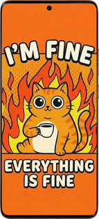 Силіконовий чехол Funny Cat для Motorola Moto X50 Ultra - 6786u-3866 изображение 