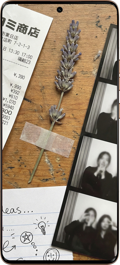 Силиконовый чехол Aesthetic Scrapbook Collage для Motorola Moto X50 Ultra - 6773u-3866 изображение 