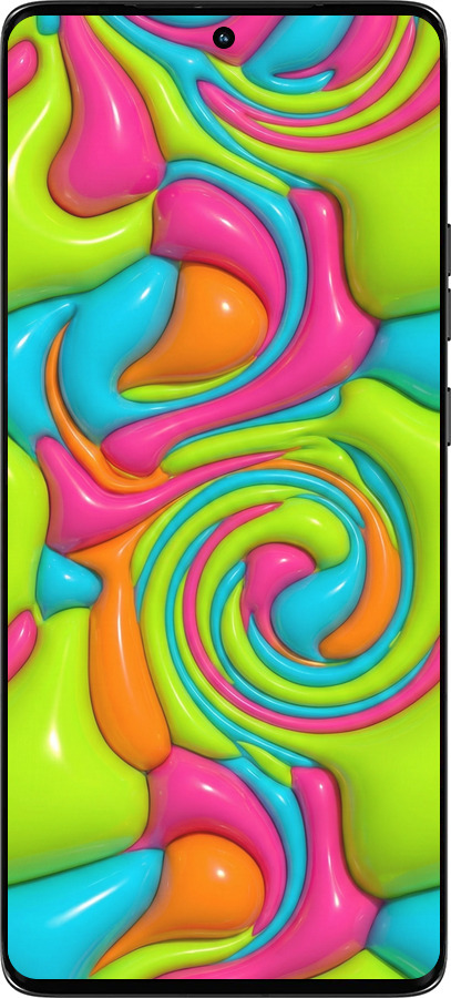 Силиконовый чехол Y2K Jelly Dream для Motorola Edge 50 - 6780u-3788 изображение 