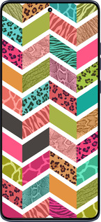 Силиконовый чехол Шеврон v3 для Motorola Edge 60 Fusion 5G - 1058u-4021 изображение 